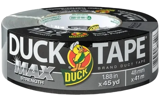 Certified Shurtape Brands Duck Max Strength Duct Tape 1.88 x 45 yd Trendy