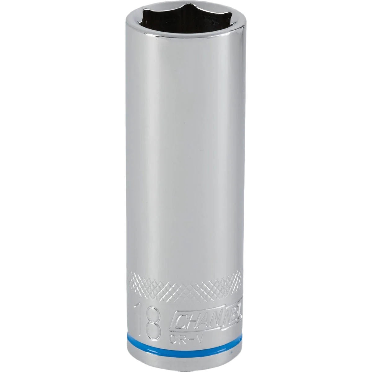 Organic Channellock 1 2 in. Drive 18mm 6-Point Deep Metric Socket Trendy