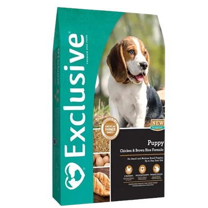 Refined Exclusive Chicken Brown Rice Puppy Dry Dog Food 5 lb. Next-Generation
