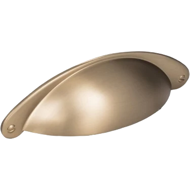 Convenient Hardware Resources Lyon 3 In. CC Cup Pull Satin Bronze High-Performance