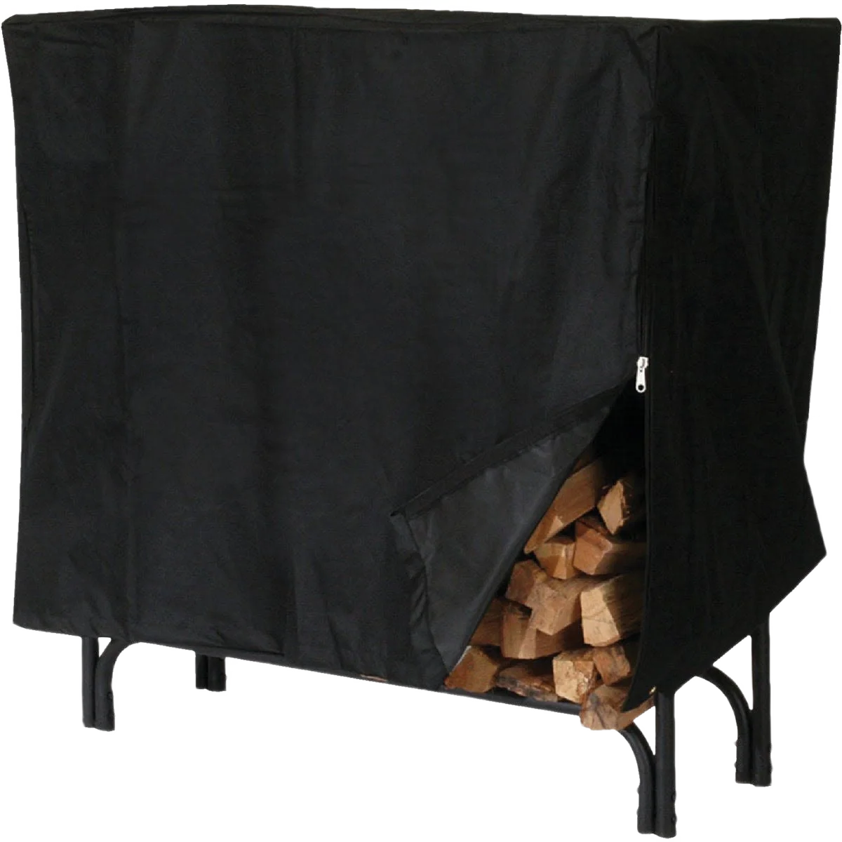Luxury Shelter Medium Deluxe Log Rack Cover 48 in. Prestigious
