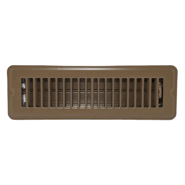 Selected Famous Supply Breeze33 Brown Floor Vent 2 x 10 in. Smart