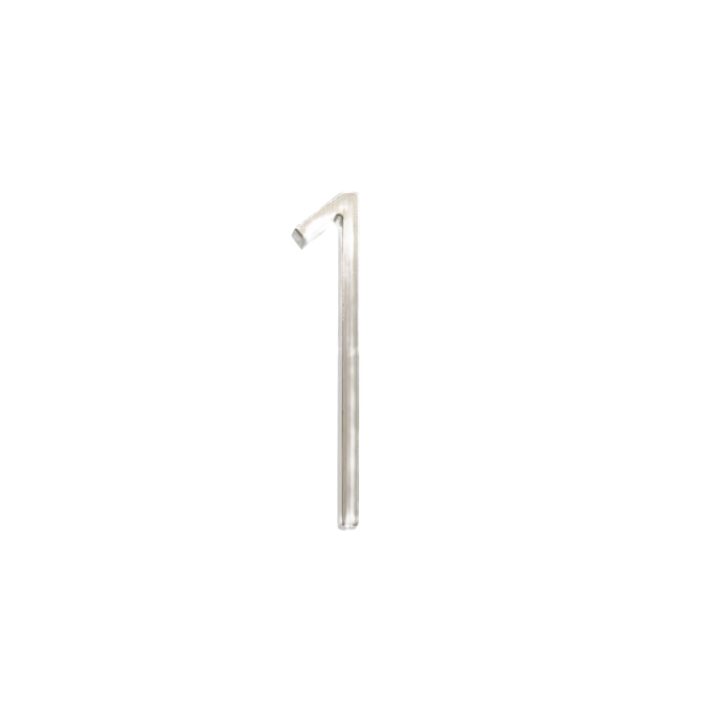 First-Class Hillman Distinctions 5-In. Floating Mount Nickel House Number 1 Premium