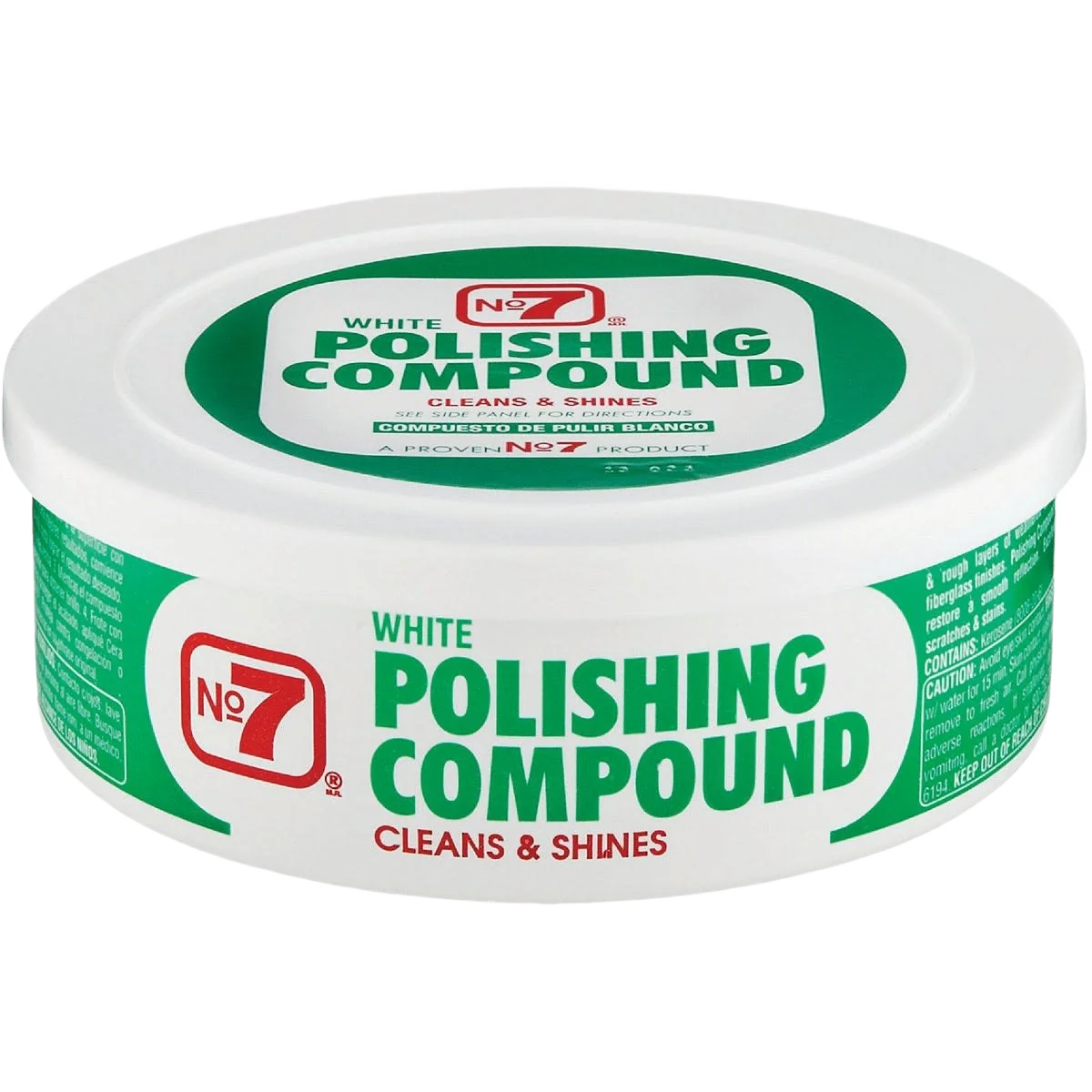 Professional No. 7 White Polishing Compound 10 oz. Quality