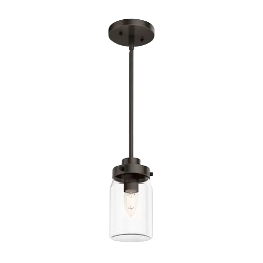 Reusable Hunter Onyx Bengal One Light Mini Pendant Fashionable