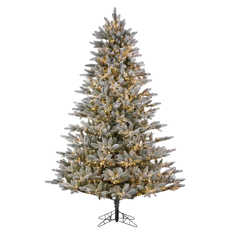 Artisan nVision Frosted Sonoma Spruce LED Christmas Tree 6.5 ft. Breathable
