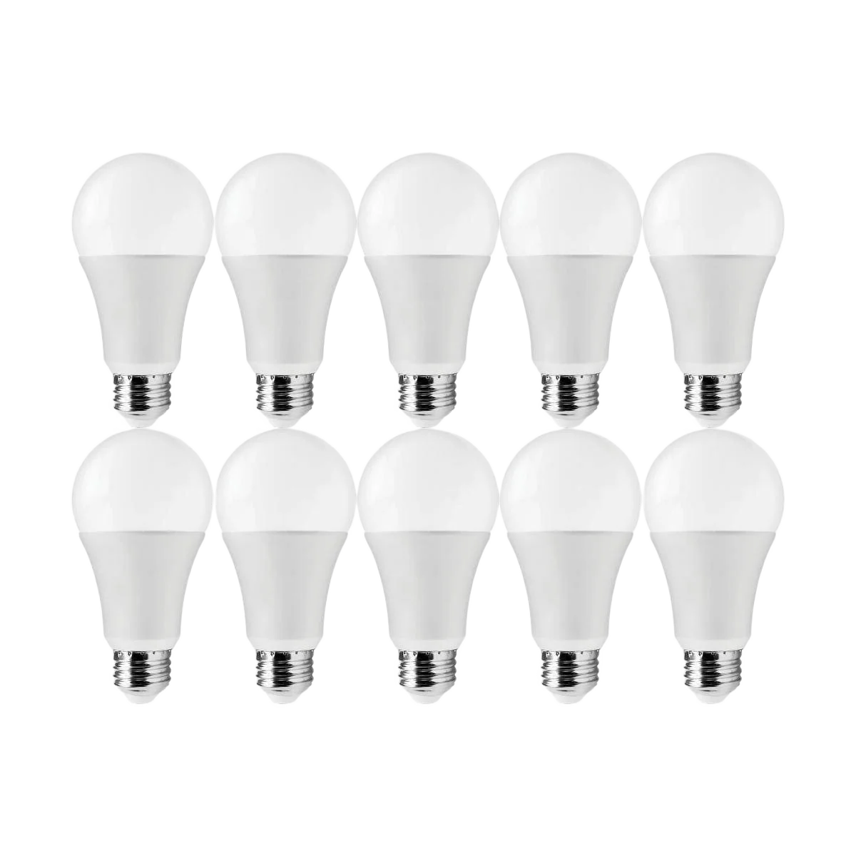 Fine Crafted Satco 14 Watt A19 Medium Natural Light LED Light Bulb 10-Pack Flexible