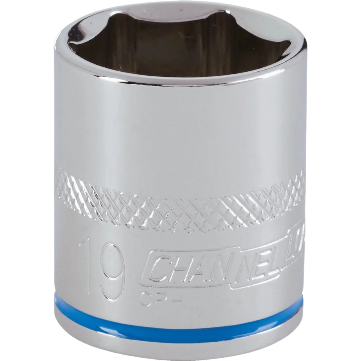 Organic Channellock 3 8 in. Drive 19mm 6-Point Shallow Metric Socket Elite