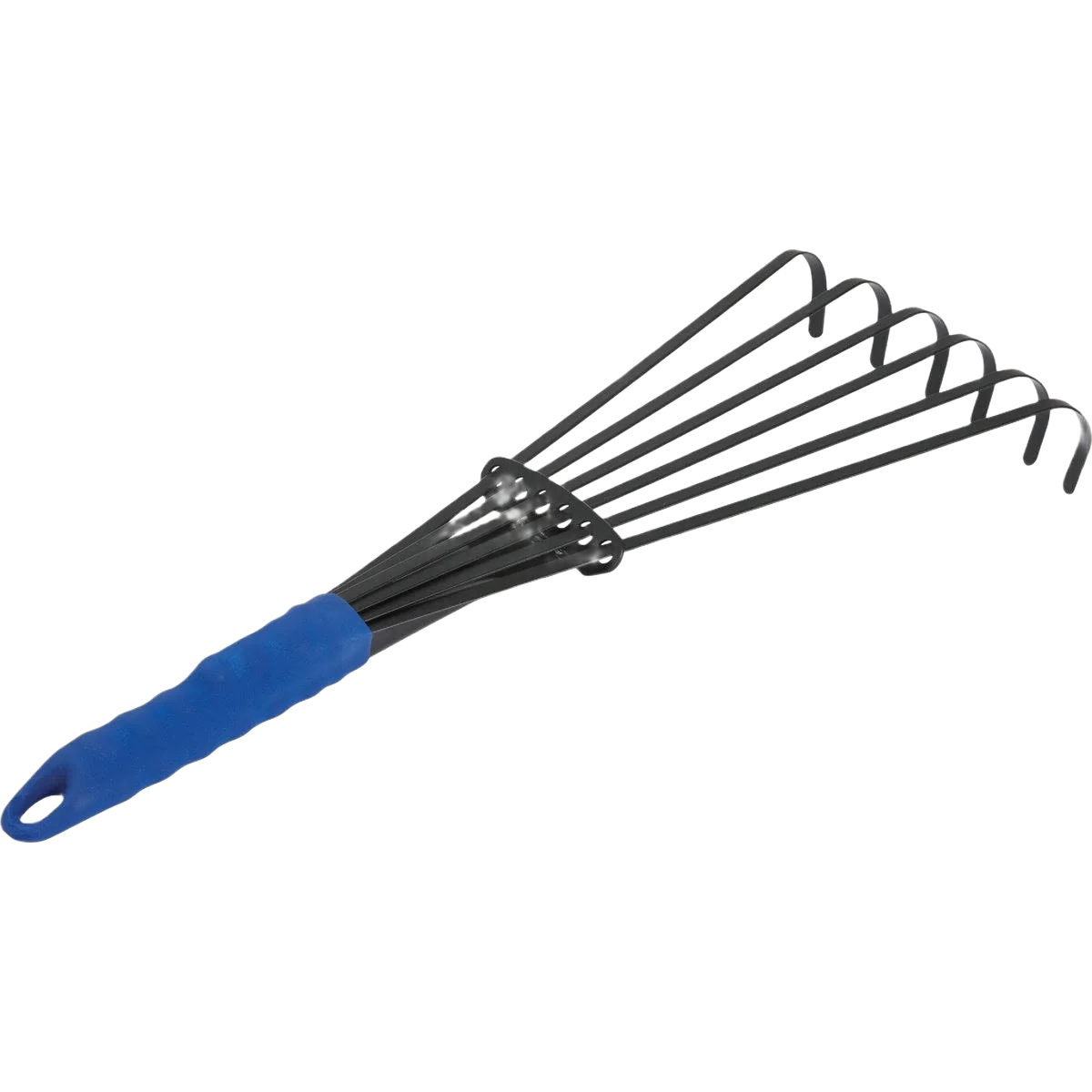 Convenient Garden Steel Fan Hand Whisk Garden Rake 7 in. Excellent