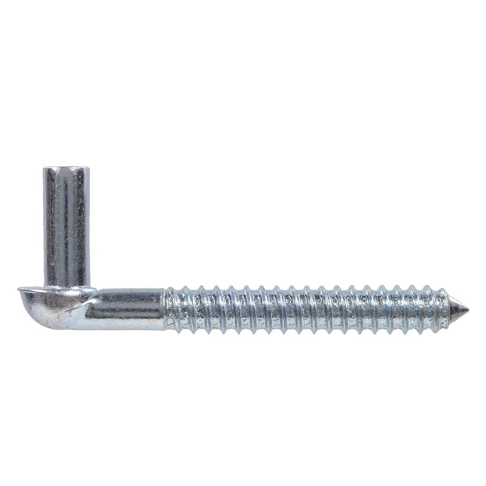 Smooth Hillman 1 2 x 4 Gate Screw Hook Zinc-Plated Traditional