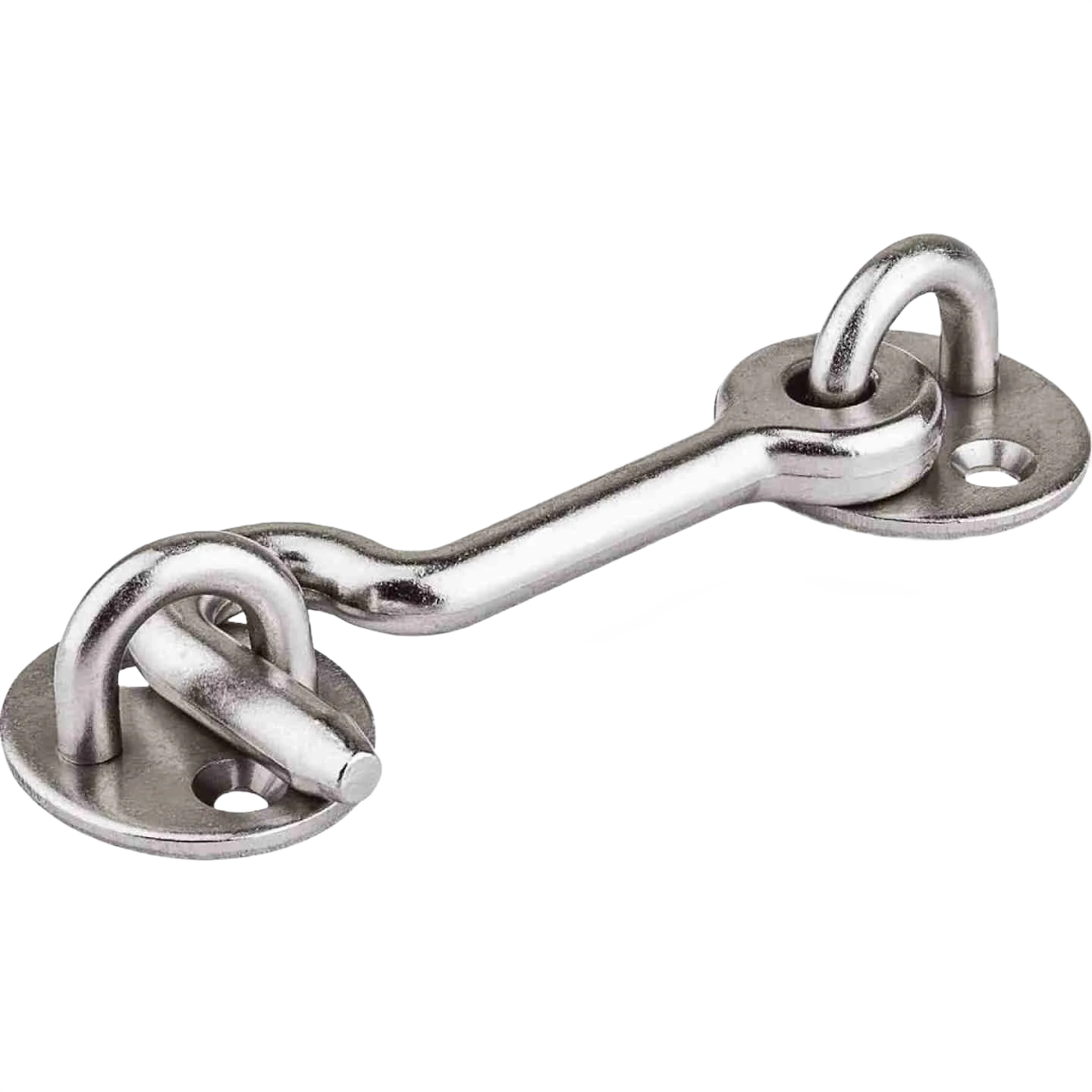 Trendy National Hardware Barn Door Satin Nickel Privacy Hook Responsible