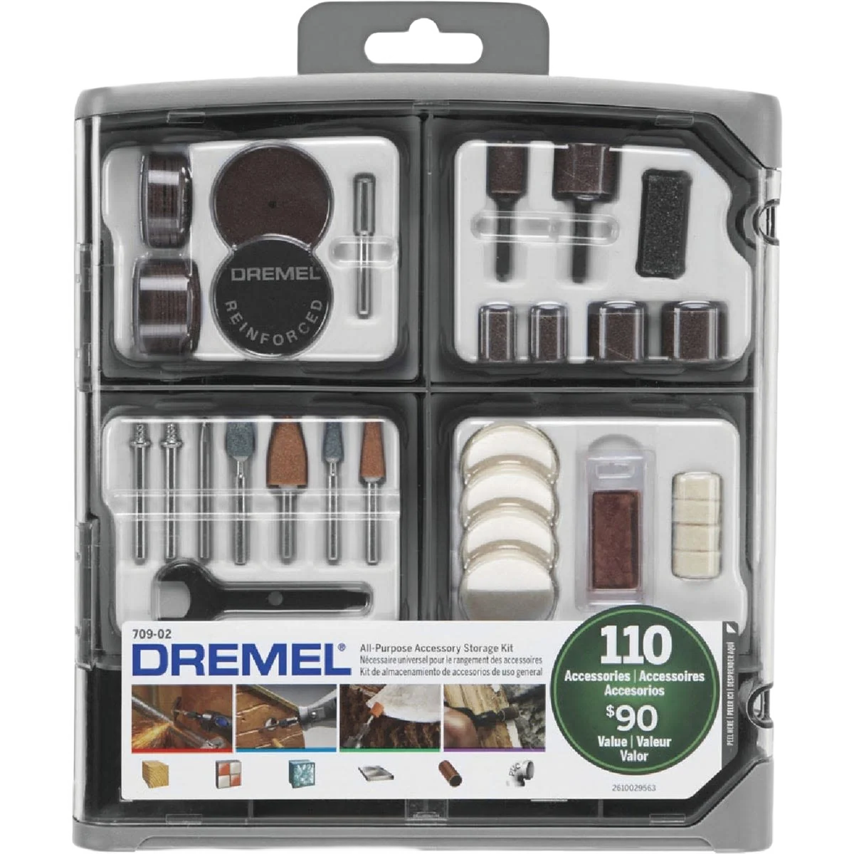 Luxury Dremel 110-Piece All-Purpose Rotary Tool Accessory Kit Fine