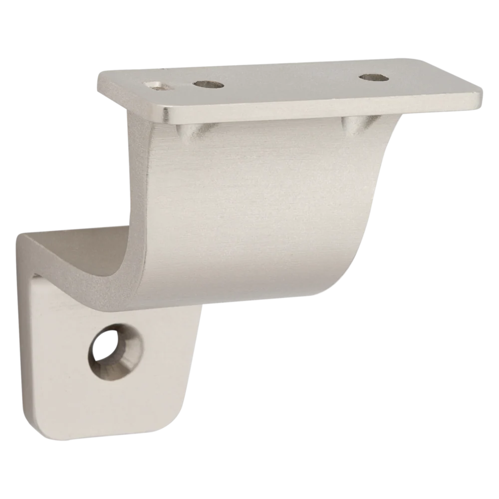 Innovative National Hardware 3 Satin Nickel Cooper Handrail Bracket Long-Lasting