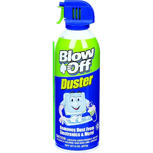 Authentic Blow Off Canned Air Duster 8oz. Original