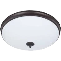 Verified Good Earth Lighting Legacy Flush Mount Bronze LED Light 19 in. Easy-to-Use