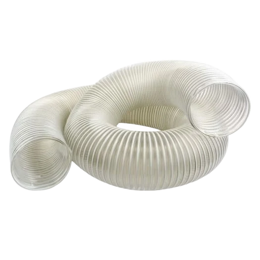 Quality Big Horn 4 in. x 10 ft. Clear-Flex Hose Boxed Superior