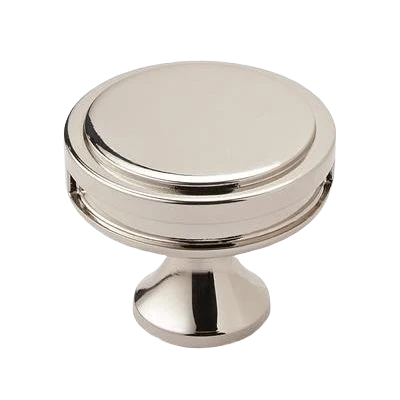 High-Performance Amerock Oberon 1-3 8 Diameter Polished Nickel Cabinet Knob Professional
