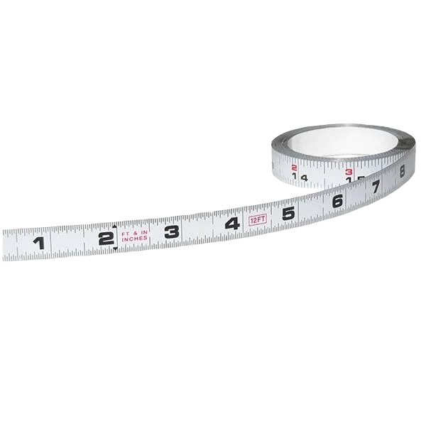 Carefully Designed U.S. Tape Co. 12 ft. Self Stick Tape Measure L R Contemporary