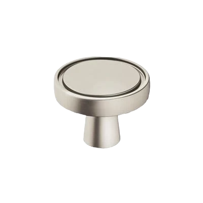Comfortable Amerock Destine 1-3 8 Diameter Satin Nickel Cabinet Knob Authentic