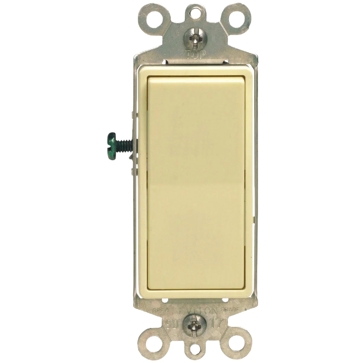Practical Leviton Decora 15 Amp Ivory Rocker Grounded 3-Way Switch High-Quality