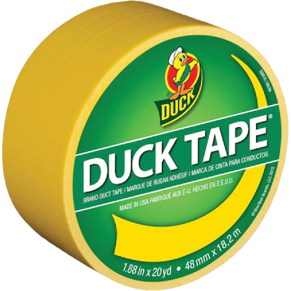 Pure Duck Brand Yellow Duct Tape 1.88 in. x 20 yd. Verified
