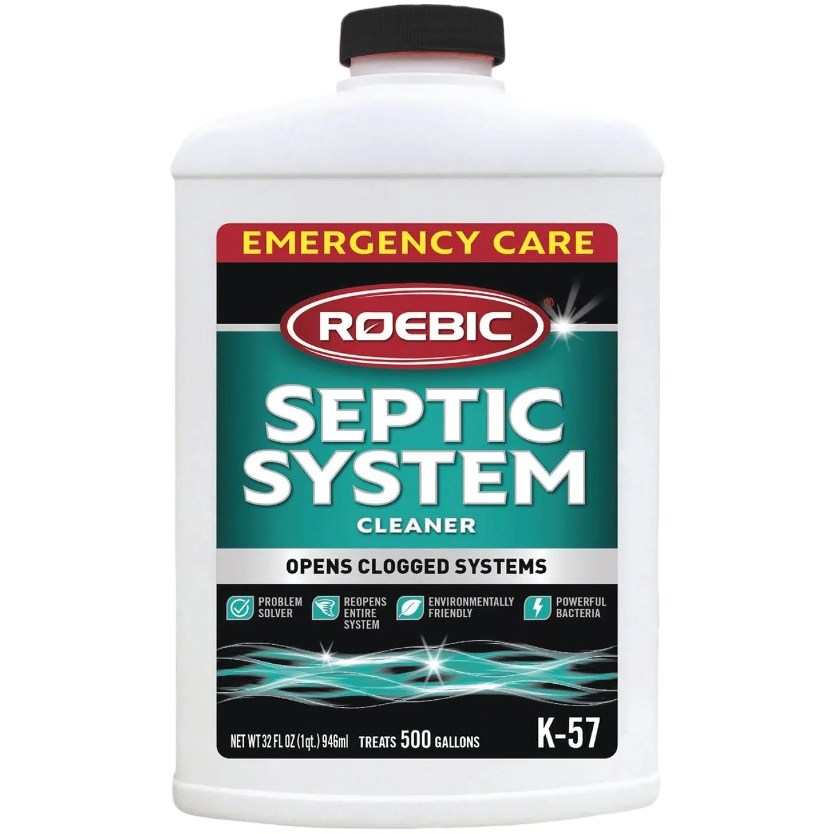 Breathable Roebic Septic Tank Treatment and Cesspool Cleaner Natural