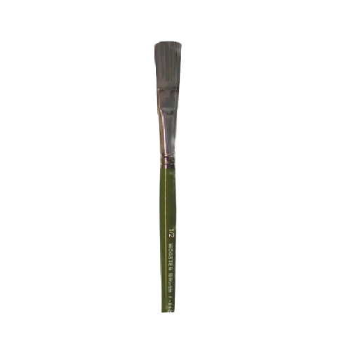 World-Class Wooster 1 2 Letterer Artist Brush -Ox Hair Safe