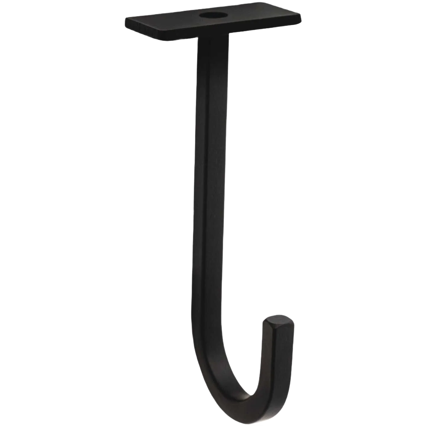 Minimalist National Hardware 5 Black Steel Long Ceiling Plant Hook Original
