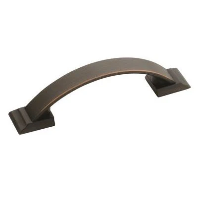 Fine Amerock Candler 3 Center-to-Center Oil-Rubbed Bronze Cabinet Pull Modern
