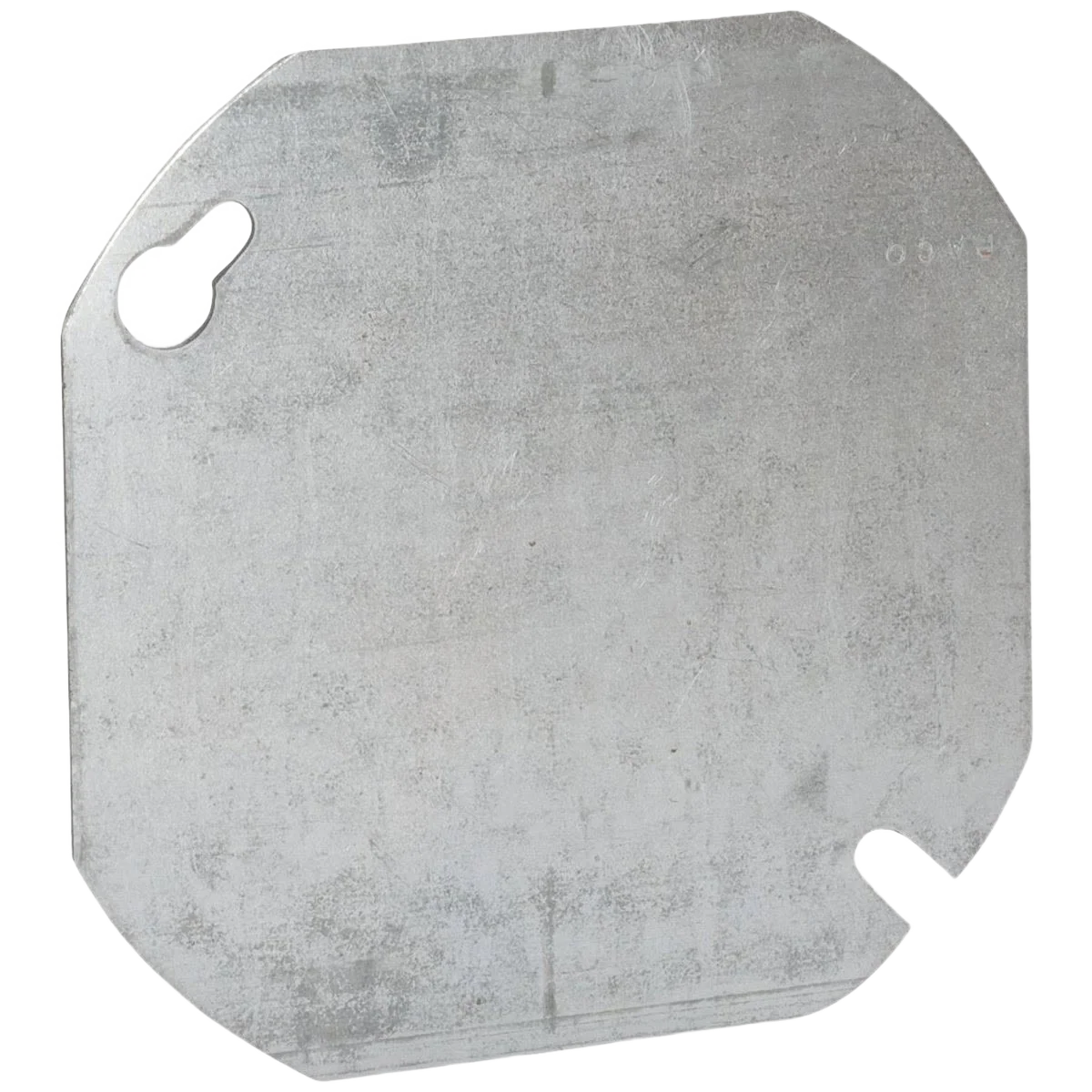 Long-Lasting Southwire 4 In. Blank Gray Round Box Cover Elite