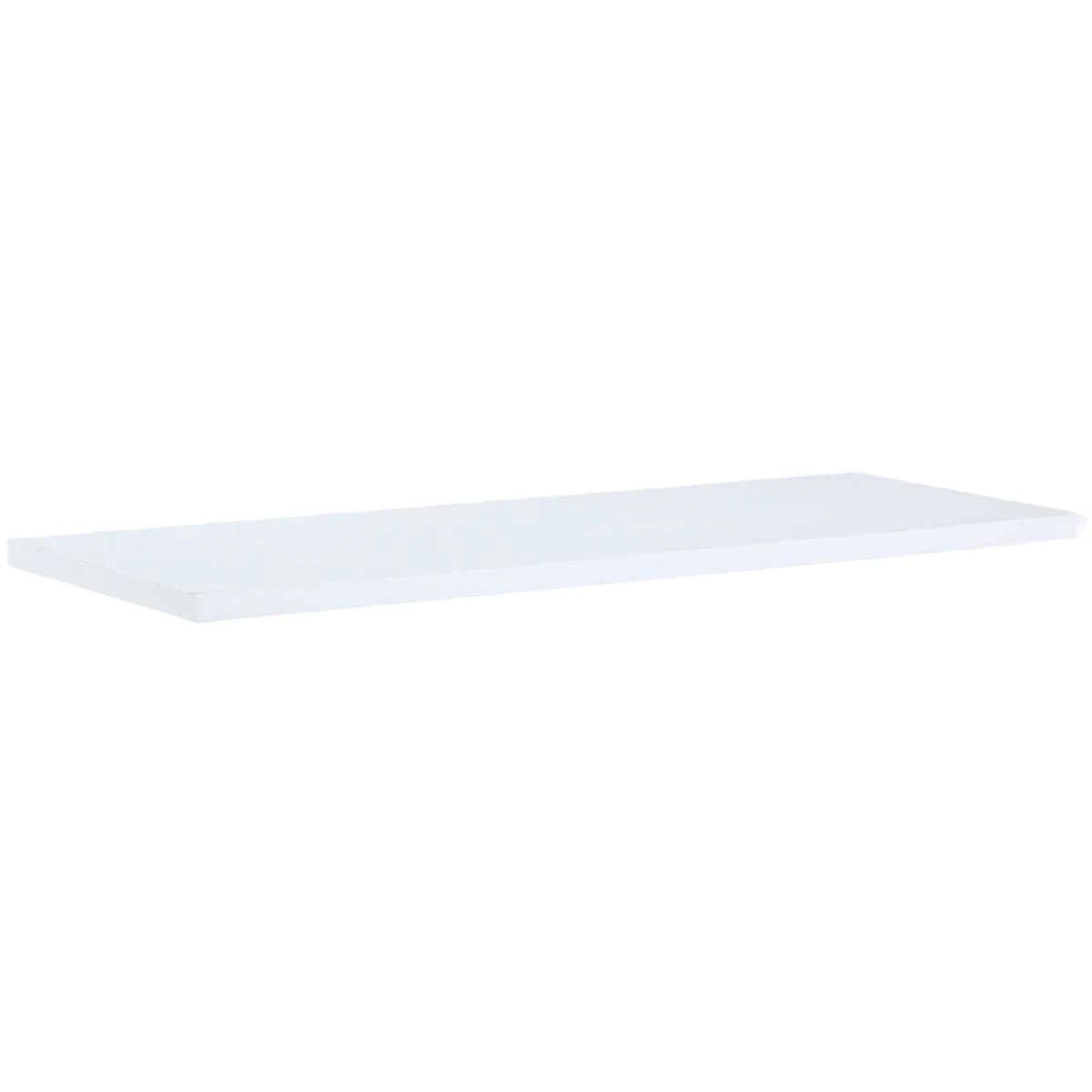 Artisan Knape Vogt White All-Purpose Shelf 10 In. x 24 In. Traditional