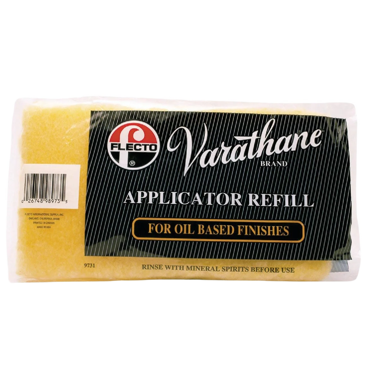 Lightweight Varathane 10 in. Oil Base Lambswool Floor Finish Applicator Refill High-Performance