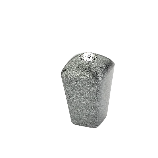 Smart Schaub Skyevale Milano Silver with Crystal Cabinet Knob 1 in. Trusted