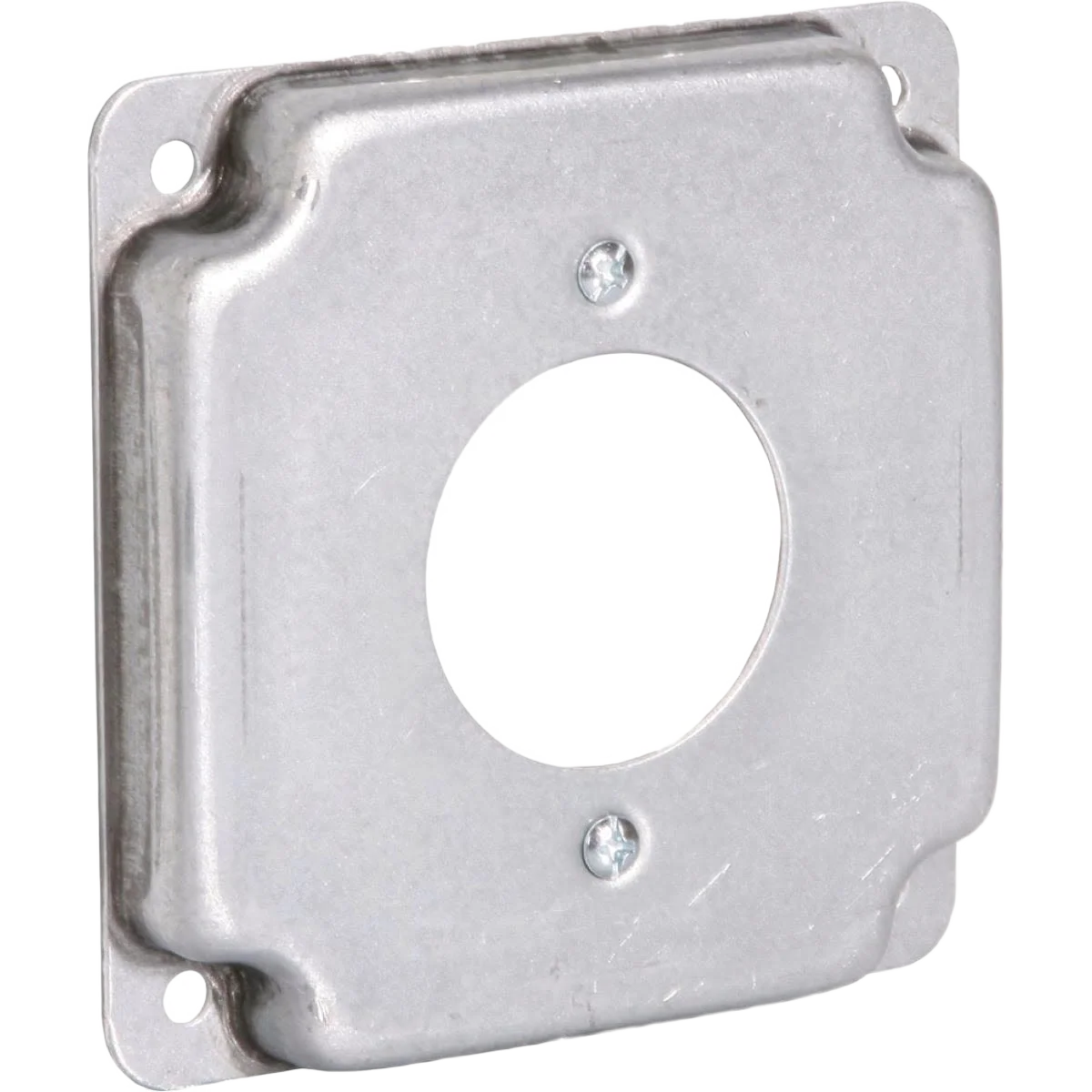 Contemporary Southwire 1.719 In. Dia. Receptacle 4 In. x 4 In. Square Device Cover Exceptional
