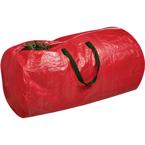 High-Quality Honey Can Do Red Christmas Tree Storage Bag 7 ft. Pure