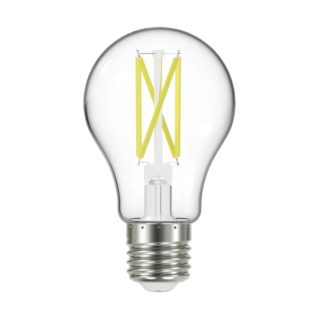 Pure Satco 10.5 Watt LED Medium Base Clear Light Bulbs 4-Pack Professional