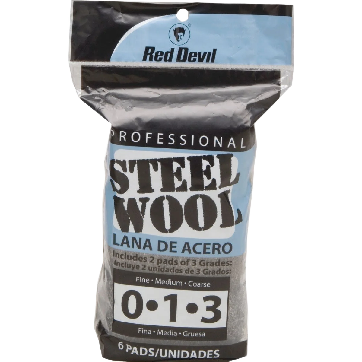 Safe Red Devil 6-Pack Assorted Steel Wool High-Performance