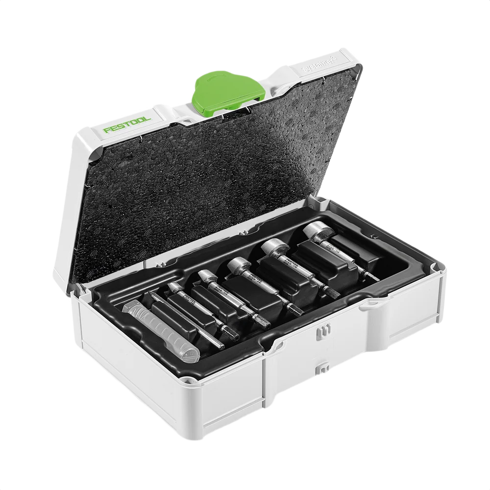 Professional Festool Forstner SYS3 S 76-FB CE-SORT 5 Drill Bit Set Healthy