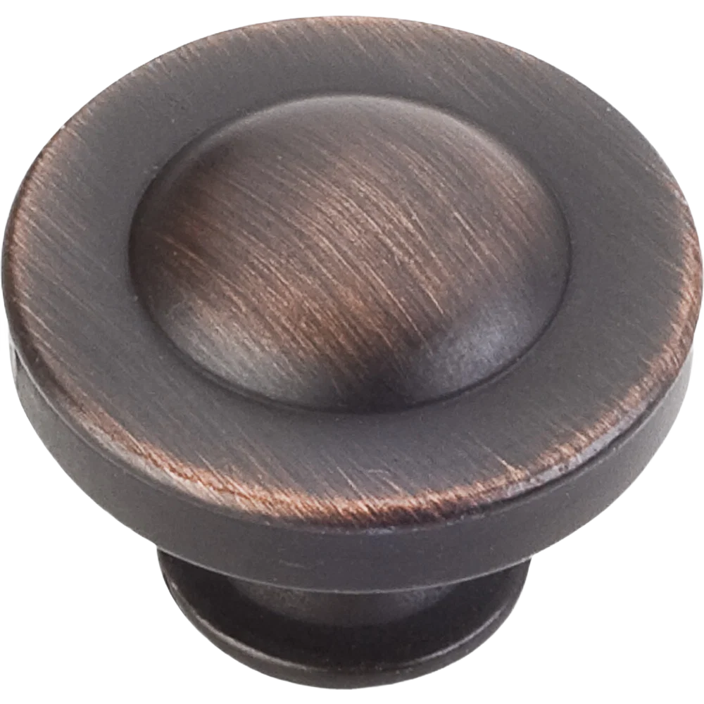 Elite Hardware Resources 1-1 4 In. Cordova Knob Brushed Oil Rubbed Bronze Pure