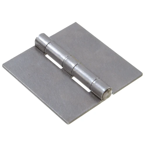 Powerful Hillman 4 Steel Square Corner Weldable Surface Full Hinge w Fixed Pin User-Friendly
