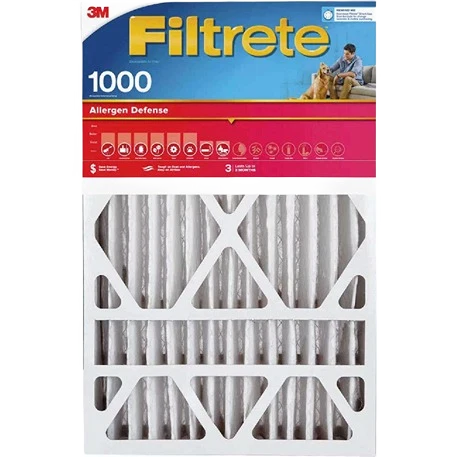 Functional Filtretre Allergen Defense 1000 1085 MPR Furnace Filter 16 x 25 x 1 2-Pack World-Class