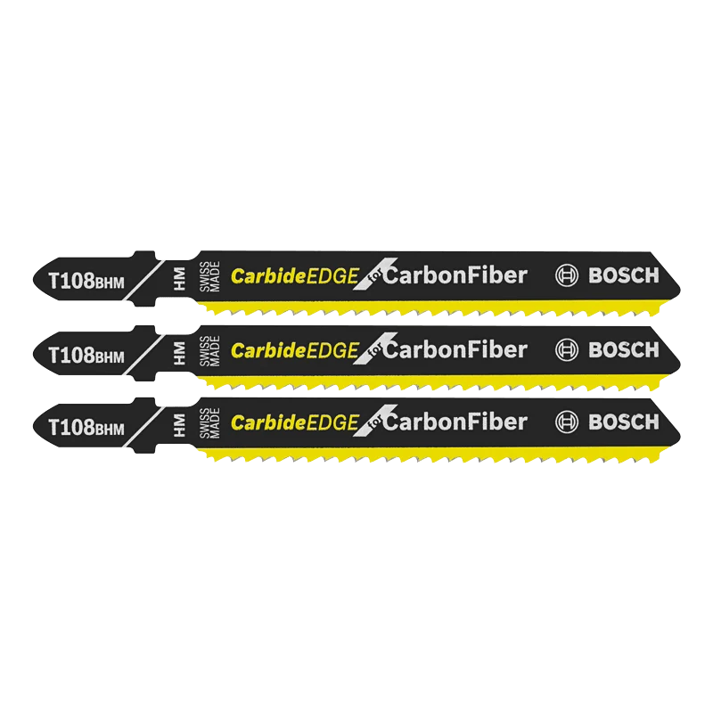 Contemporary Bosch 12 TPI Carbide Edge T-Shank Jigsaw Blade 3-Pack Sustainable