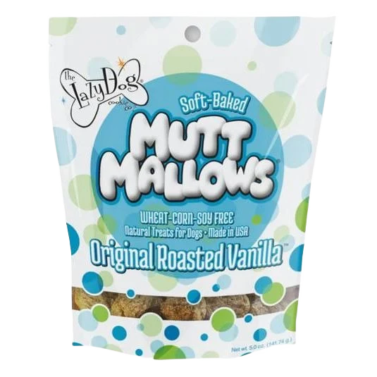 Advanced Lazy Dog Roasted Vanilla Mutt Mallow Dog Treats 5 oz. Lightweight