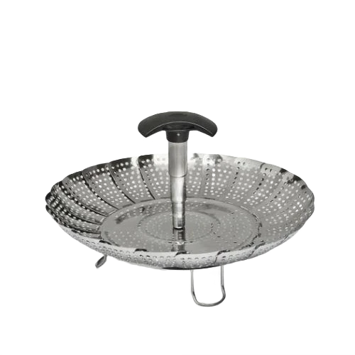 Genuine OXO Good Grips Stainless Steel Steamer with Extendable Handle Lightweight