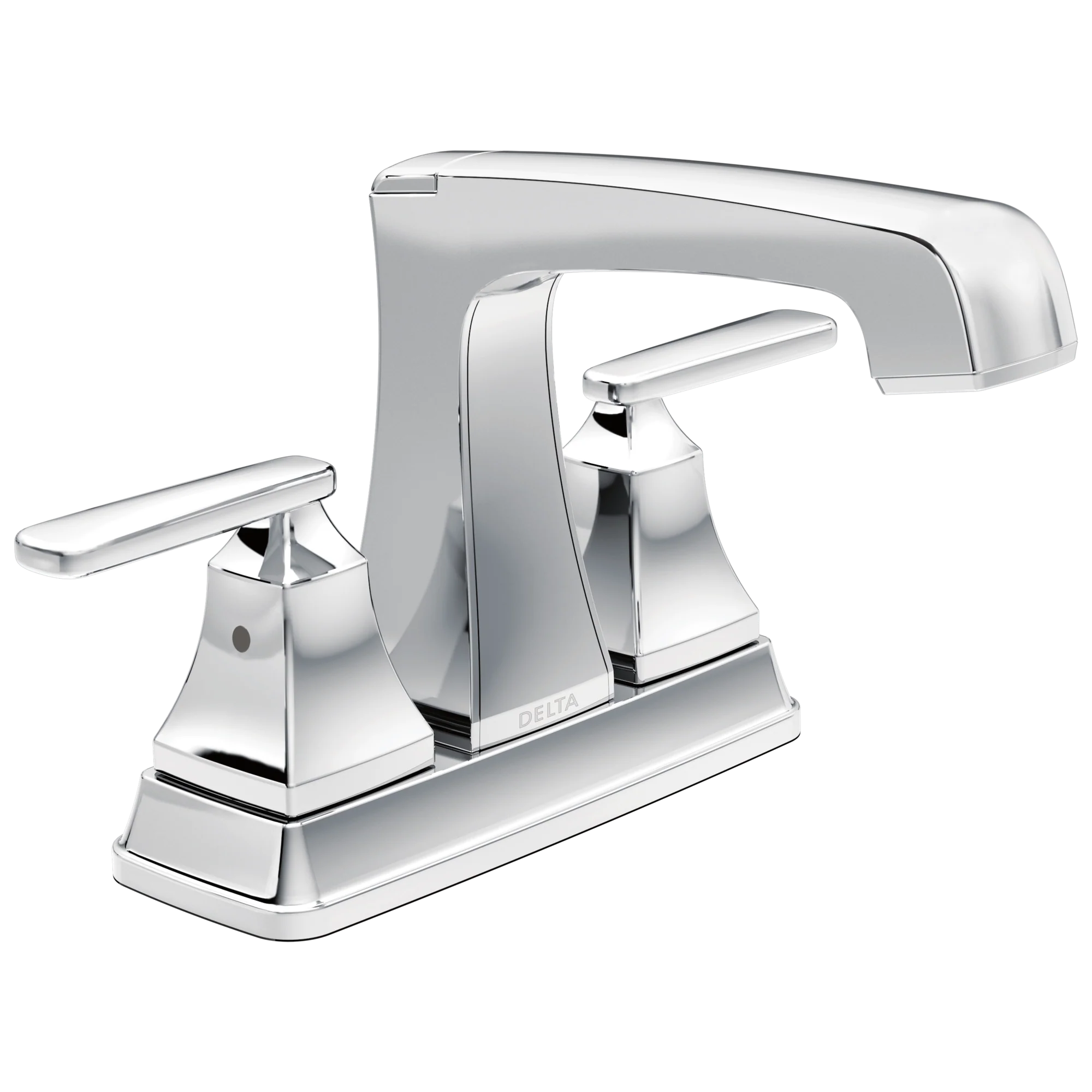 Casual Delta Ashlyn Chrome Two Handle Centerset Bathroom Faucet Genuine