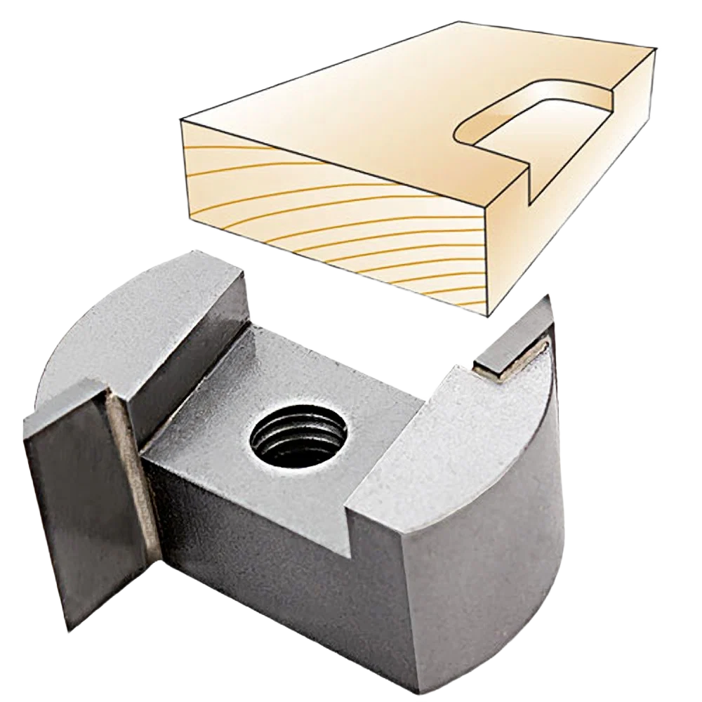 Expertly Made Whiteside Screw Type Helix Mortise Cutter w Downshear 5 8 in. CD Long-Lasting
