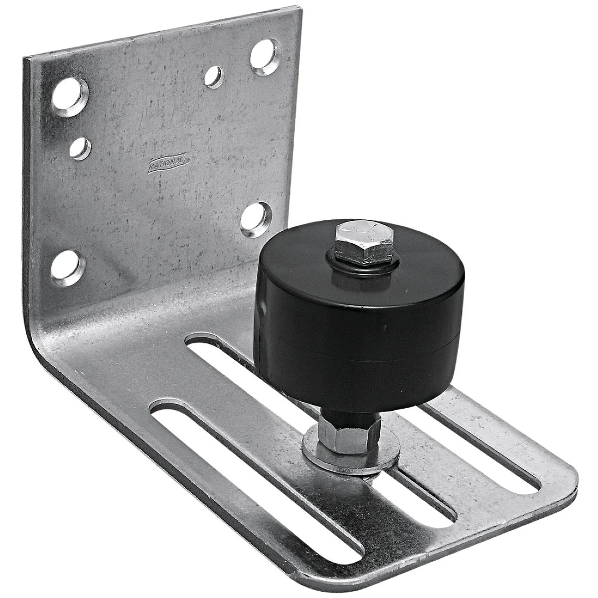 Healthy National Hardware Galvanized Up to 3-3 4 Steel Barn Door Stay Roller Excellent