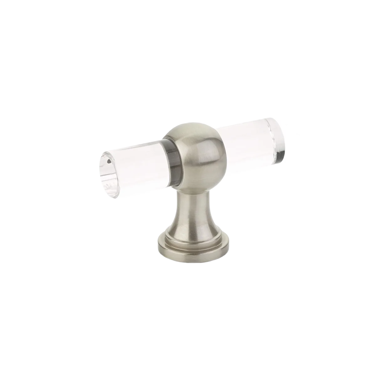 Outstanding Schaub Satin Nickel Lumiere Transitional Adjustable T-Knob Recyclable
