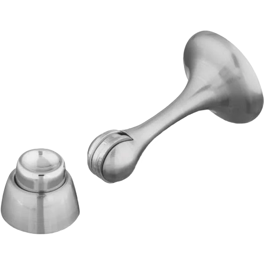 Fast National Hardware Satin Nickel Magnetic Rigid Door Stop High-Performance