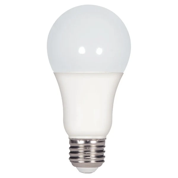 Environmentally Friendly Satco 15.5 Watt A19 LED Warm White Medium Base Light Bulb Premium Material